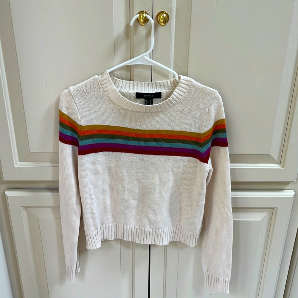 Forever21 Multi-Colored Sweater